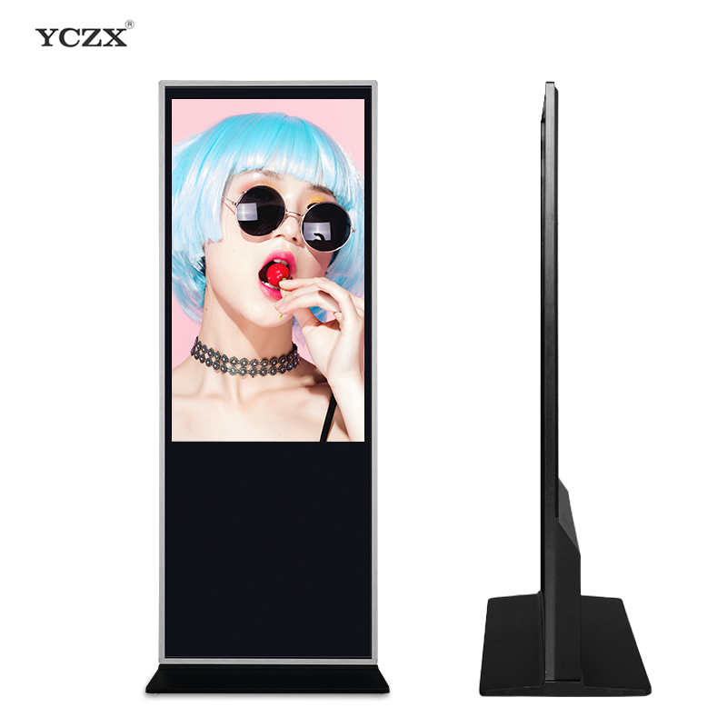 LCD Advertising Kiosk Totem Touch Screen Ad Player 