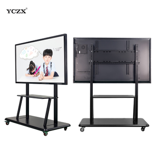 65 75 Inch Wall Mounted School Classroom Interactive Teaching Whiteboard 