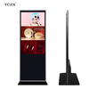 60 inch shopping mall portable touch screen advertising machine 