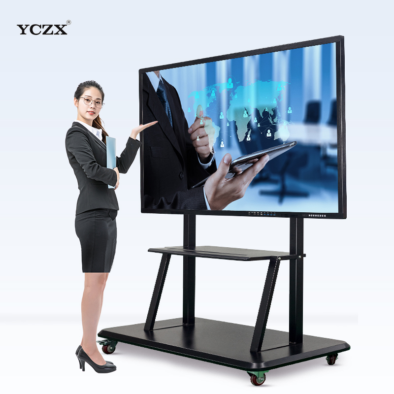 4k resolution LCD display interactive whiteboard for meetings 