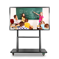 LED 75 Inch Touch Screen Display Classroom Interactive Whiteboard