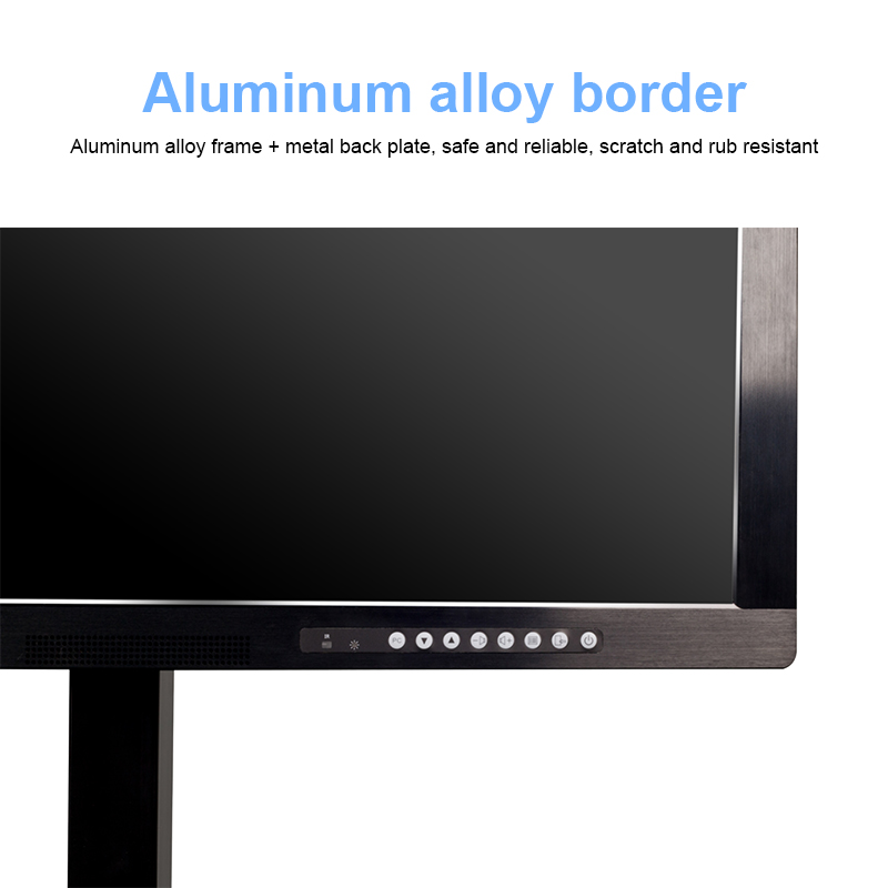 Interactive custom LCD screen smart board meeting with camera