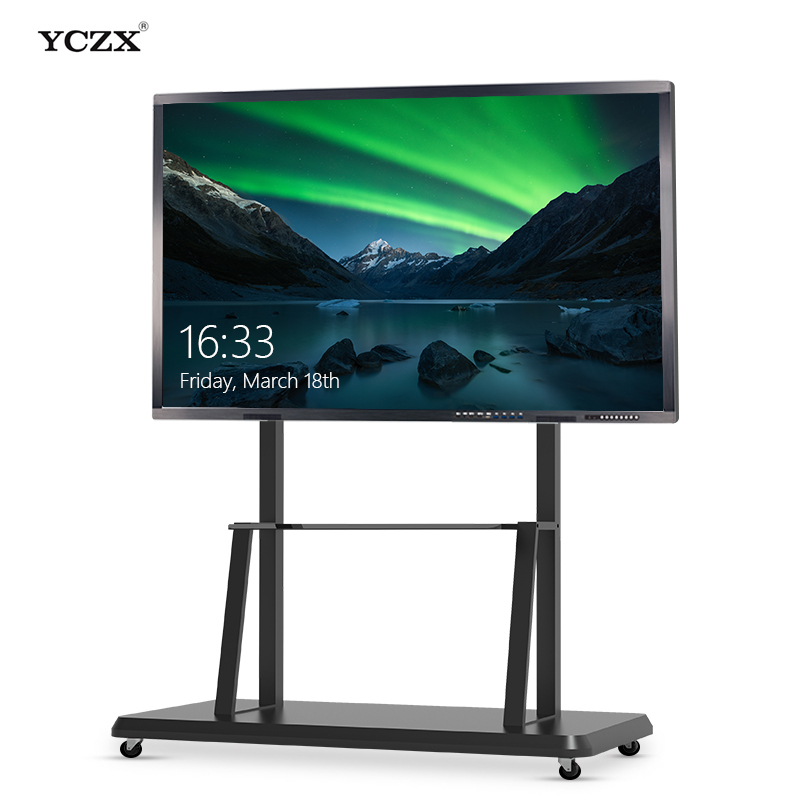Mobile Stand LCD 85' Interactive Whiteboard