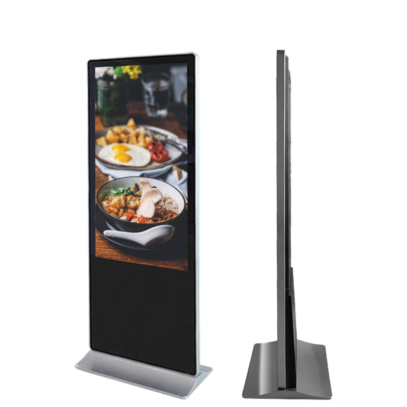 Wall Mounted Advertising Display Vertical Touch Screen for Business