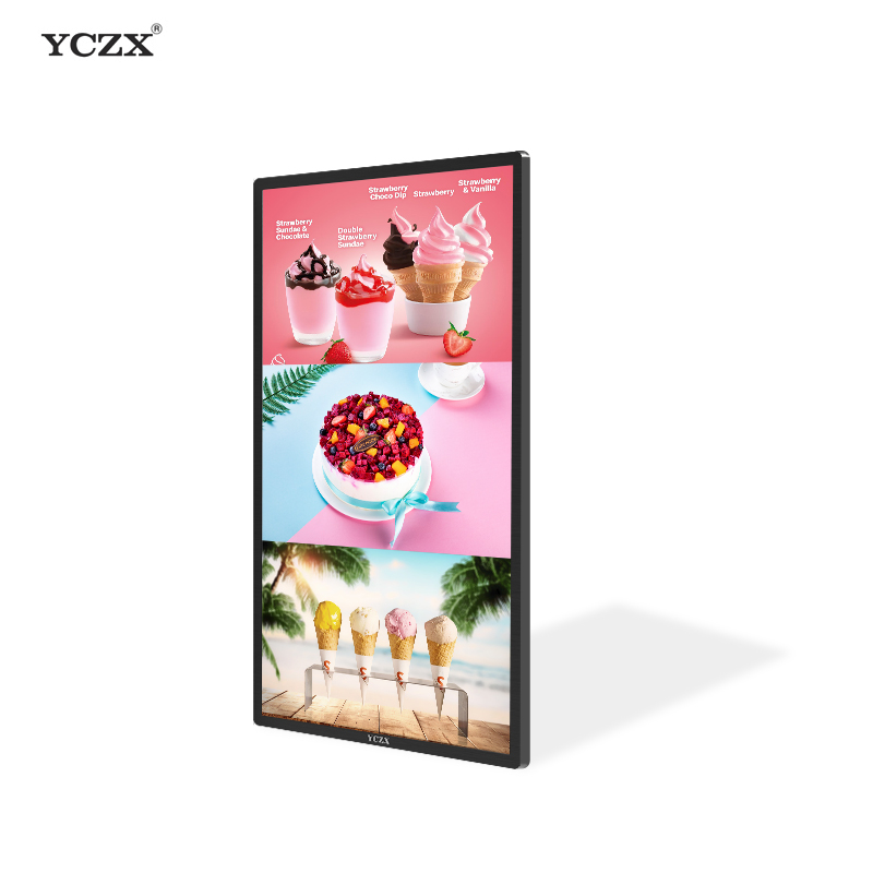 4K smart 65 inch indoor infrared touch advertising touch screen