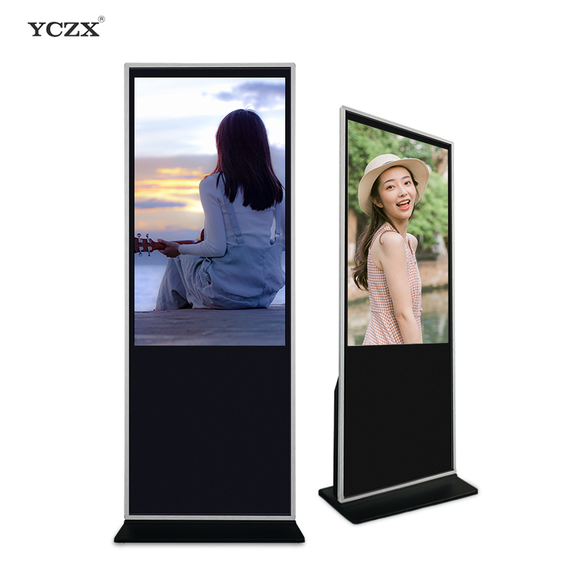 LCD Advertising Kiosk Totem Touch Screen Ad Player 
