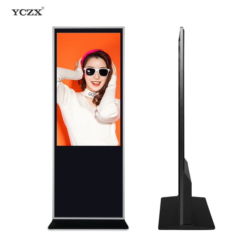 55 inch indoor poster playing infrared touch advertising machine 
